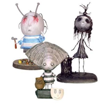 Tim Burton PVC Figure Set Oyster Boy 10 cm